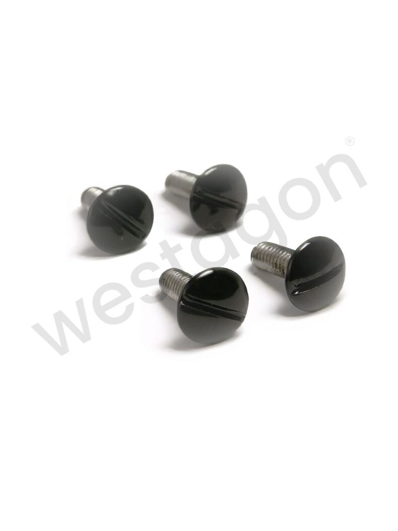 Set: Befestigungsschrauben Gepäckwanne (schwarz) | <br>für VW T3 WESTFALIA