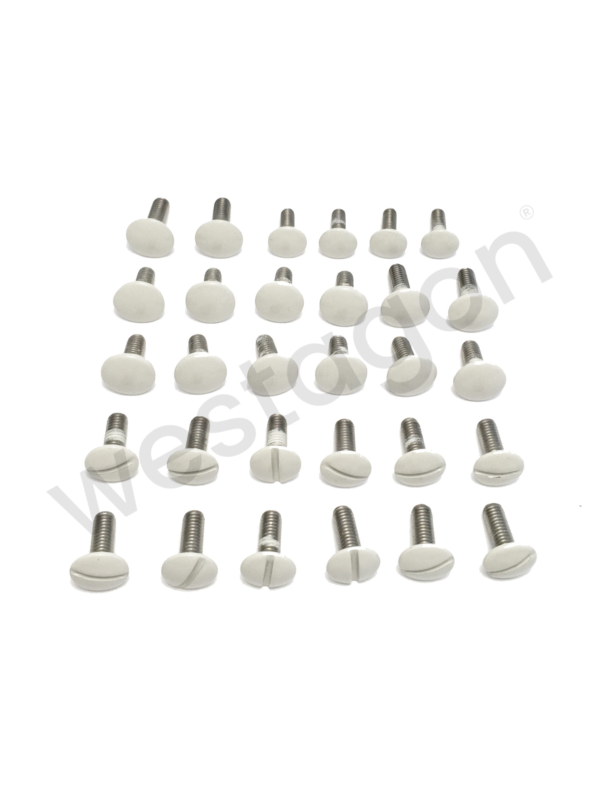 Set: Befestigungsschrauben Aufstelldach + Gepäckwanne (pastellweiss) | <br>für VW T3 WESTFALIA – Bild 3