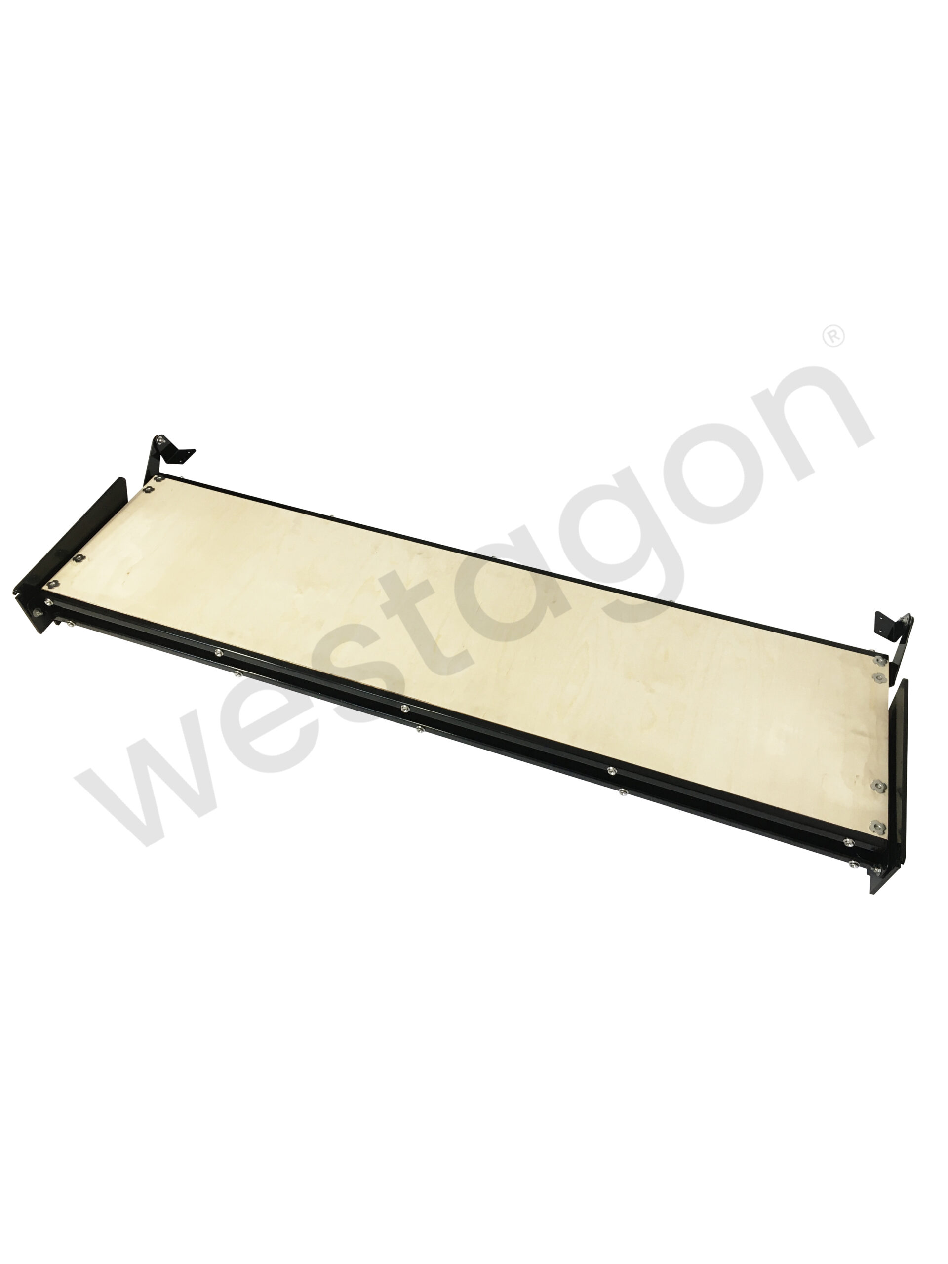 Set: MOSAIK Klappbett Repro kleiner Dachausschnitt (schwarz) | für VW T25 / T3 WESTFALIA – Bild 3