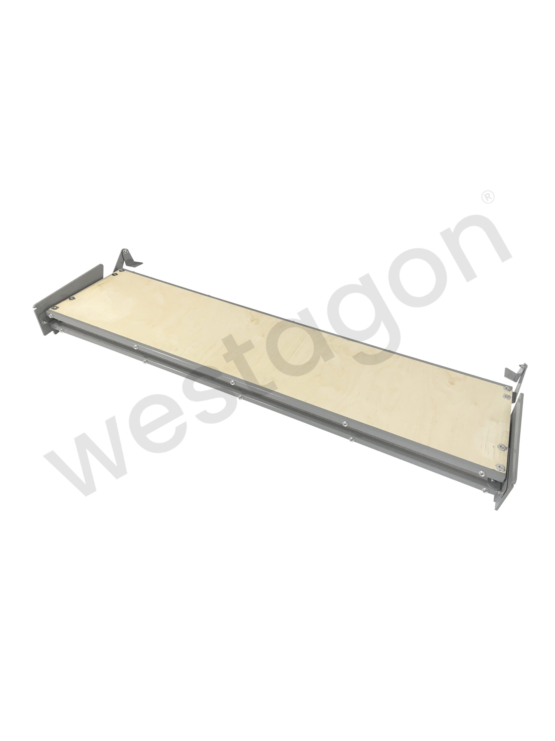 Set: MOSAIK Klappbett Repro kleiner Dachausschnitt (grau) | für VW T25 / T3 WESTFALIA – Bild 5