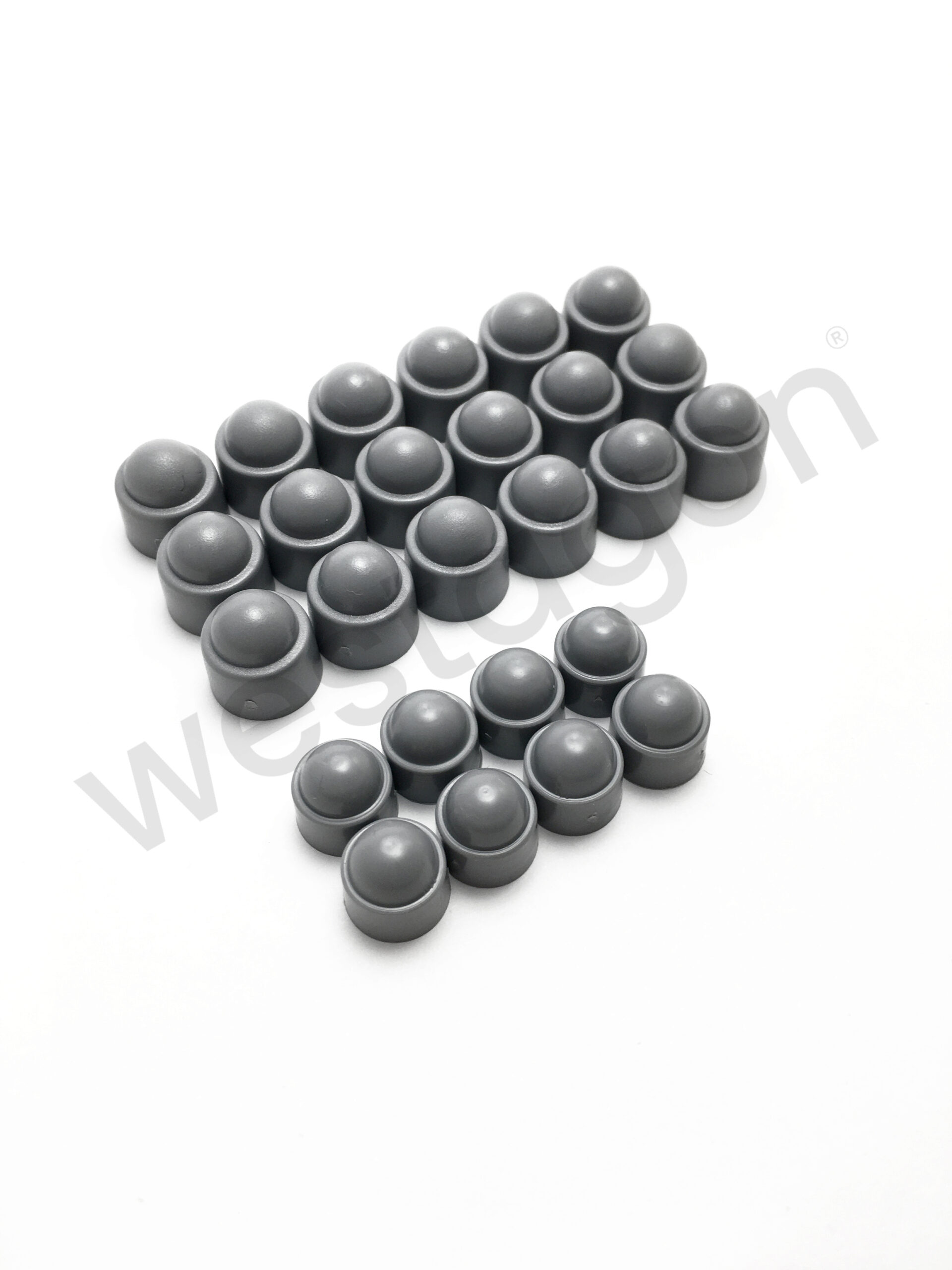 Set: Abdeckkappen für Schraubensatz Aufstelldach (grau) | <br> für VW T3 WESTFALIA – Bild 2