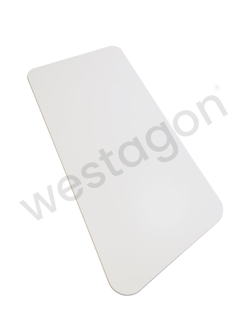 Sandblechhalter-Blindfenster (weiss) | für VW T25 / T3 – Bild 3