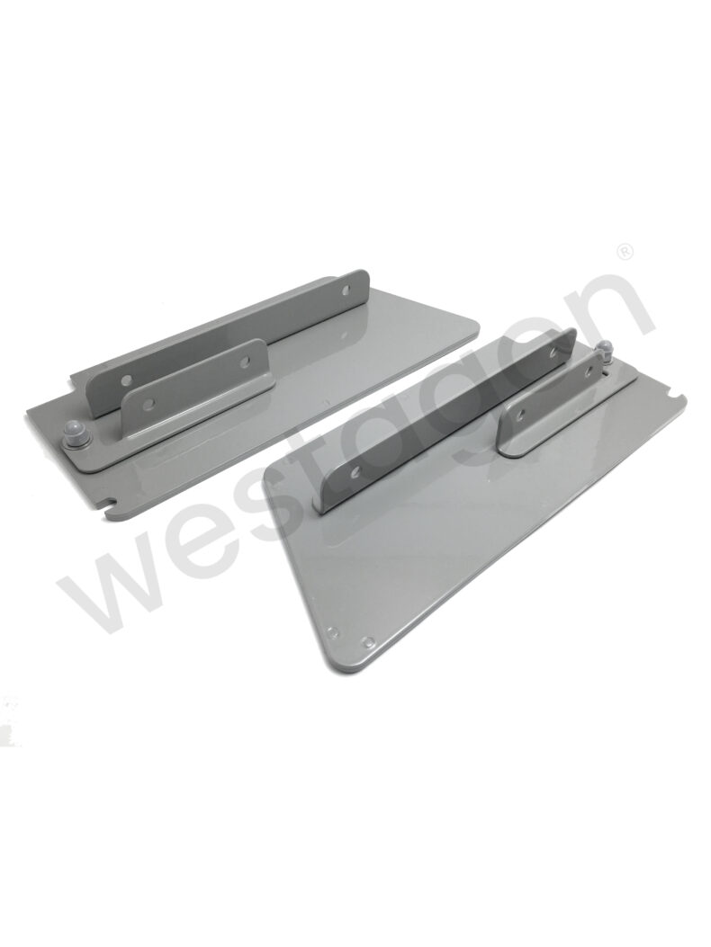 Seitenwangen für MOSAIK Klappbett (grau)   | <br>für VW T25 / T3 WESTFALIA