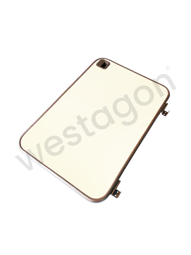 Kühlschranktür für den Küchenblock komplett (braun / beige)|<br> für VW T3 WESTFALIA Joker Bj. 1979 - 1983