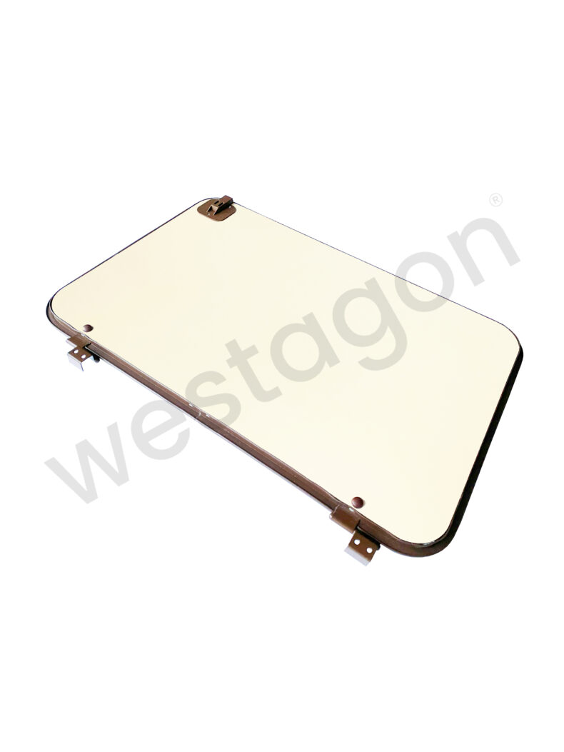 Kühlschranktür für den Küchenblock komplett (braun / beige)|<br> für VW T3 WESTFALIA Joker Bj. 1979 - 1983 – Bild 3