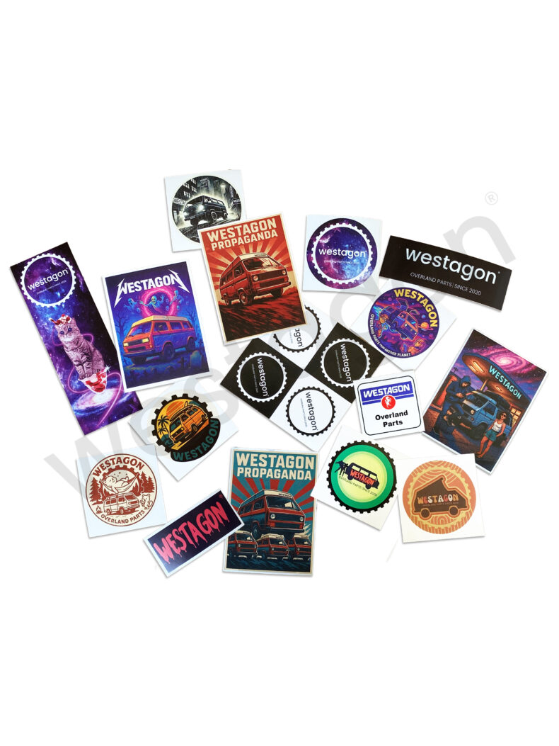WESTAGON Sticker Bomb | <br> für VW T3 SYNCRO / WESTFALIA / Kombi / Pritsche / Doka / Kasten