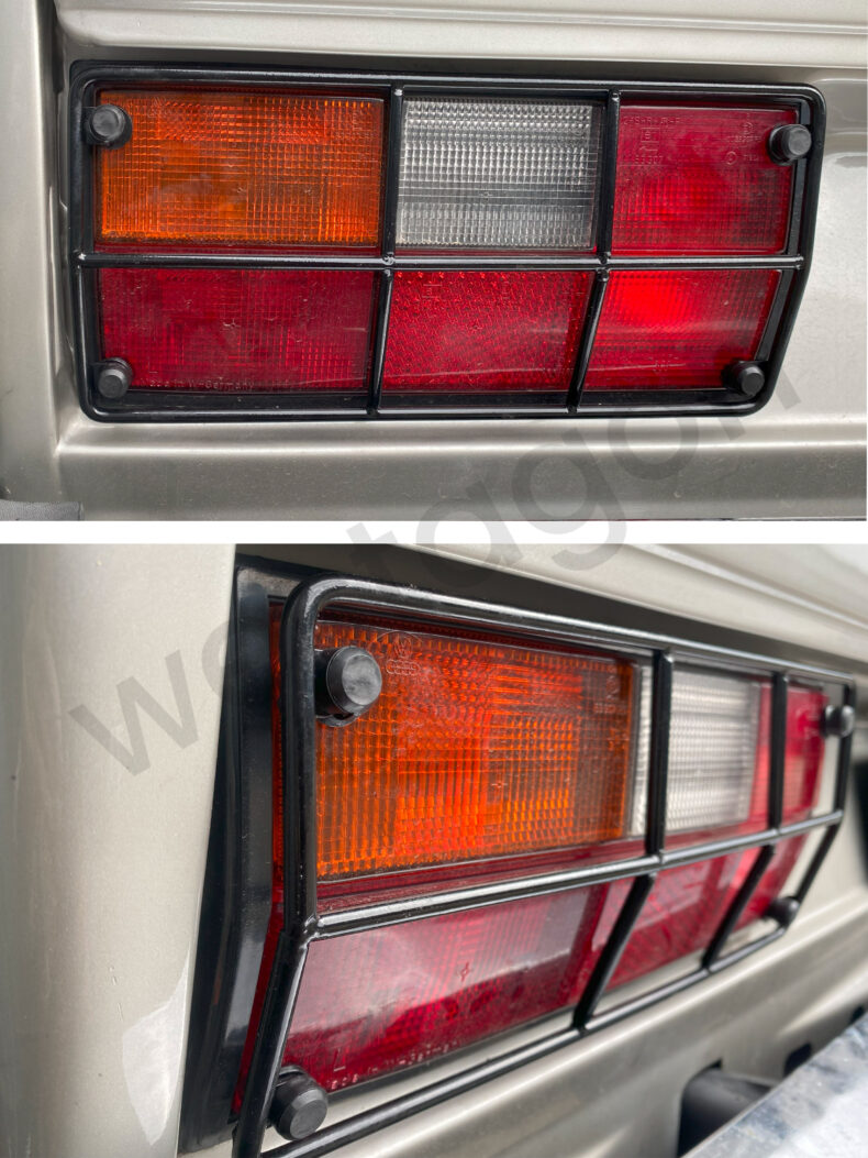 Lampenschutzgitter als kompletter Satz oder als einzelnes Set | <br> für VW T25 / T3 – Bild 7