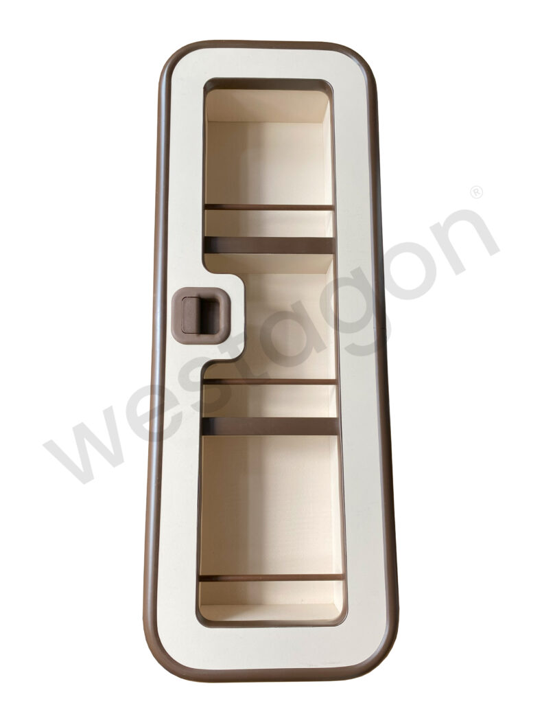 B-Ware: Gewürzregal groß braun/beige |<br>für VW T3 WESTFALIA Joker