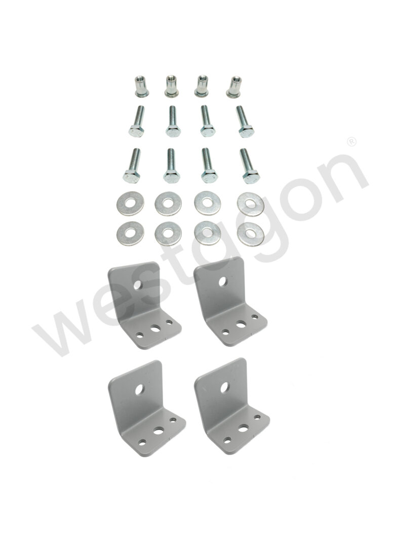 Dachüberbau für Klappbett kleiner Dachausschnitt Mosaik (grau) |<br> für VW T25 / T3 WESTFALIA – Bild 9