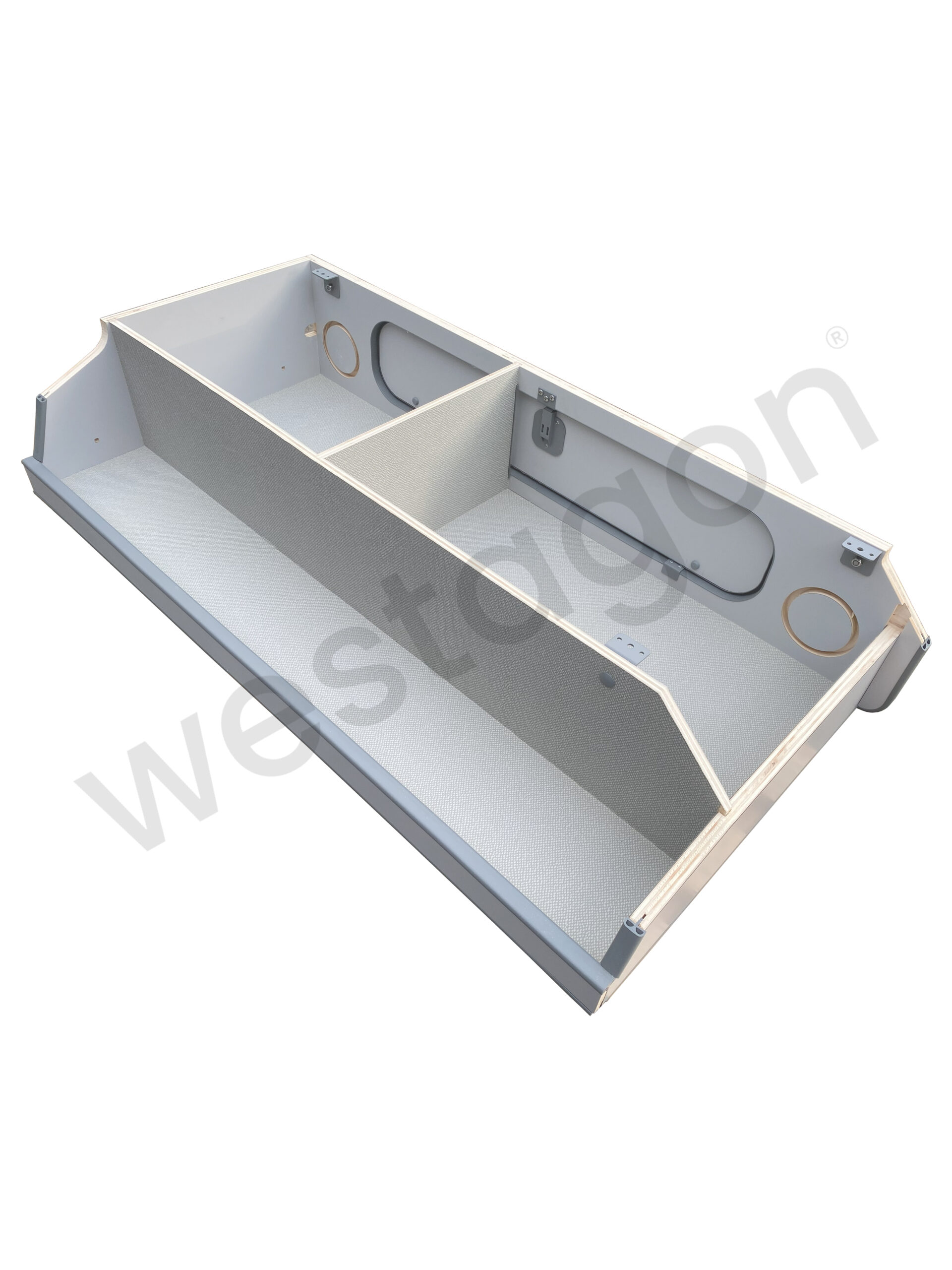 Hängeschrank grau I für VW T3 WESTFALIA California / Club Joker / Atlantic – Bild 3