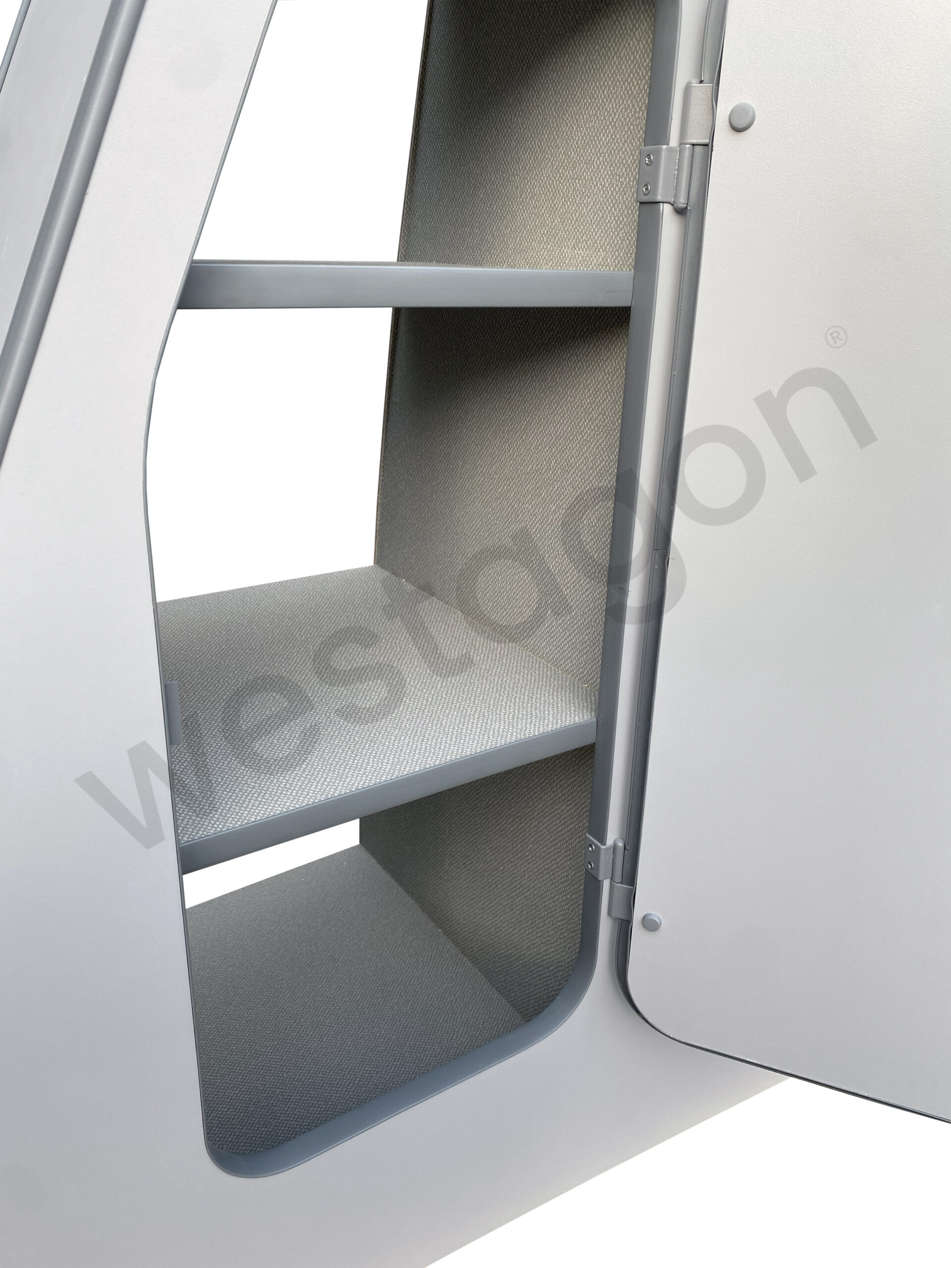 Kleiderschrank grau I für VW T3 WESTFALIA California / Club Joker / Atlantic – Bild 10