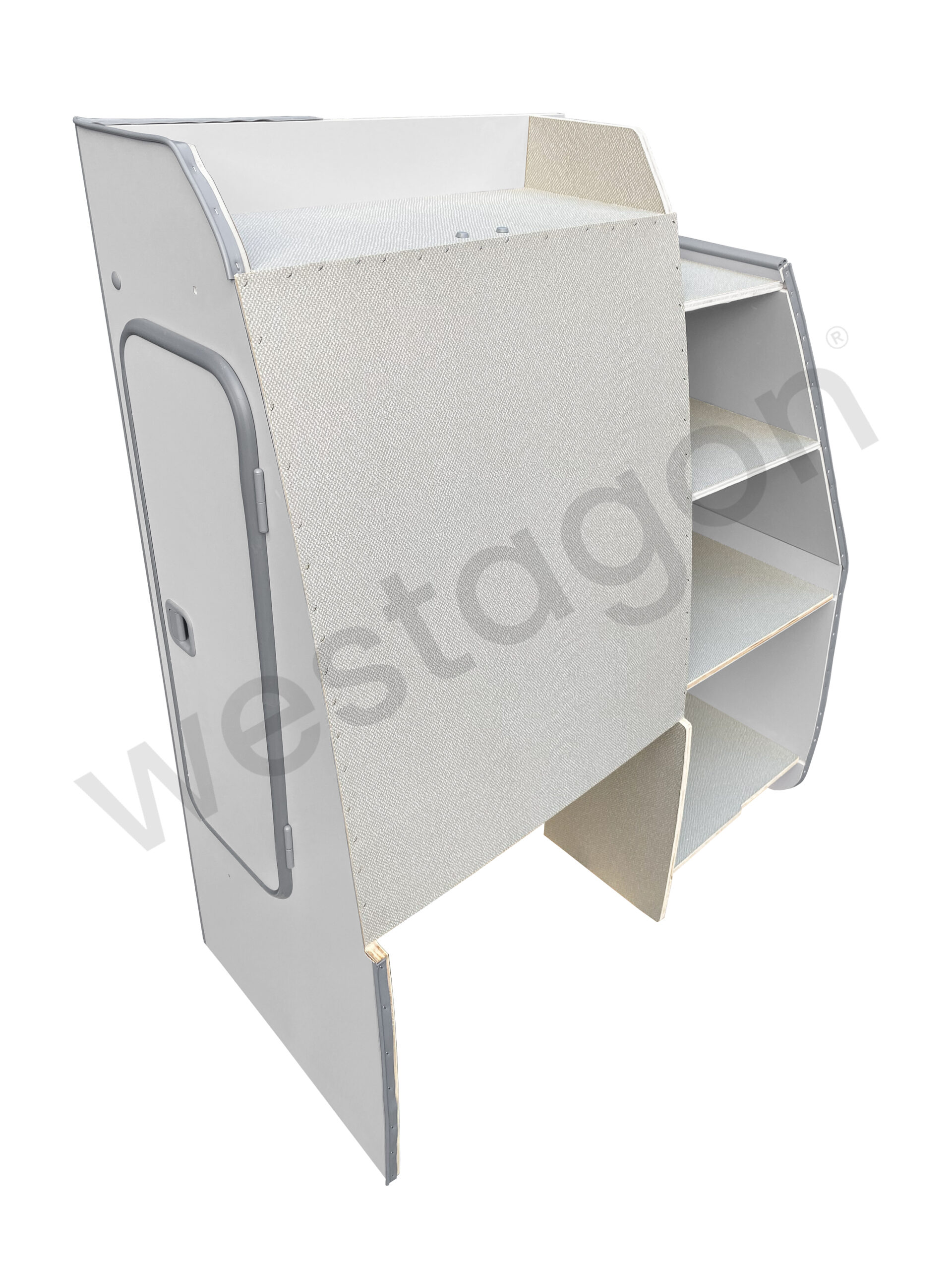 Kleiderschrank grau I für VW T3 WESTFALIA California / Club Joker / Atlantic – Bild 3