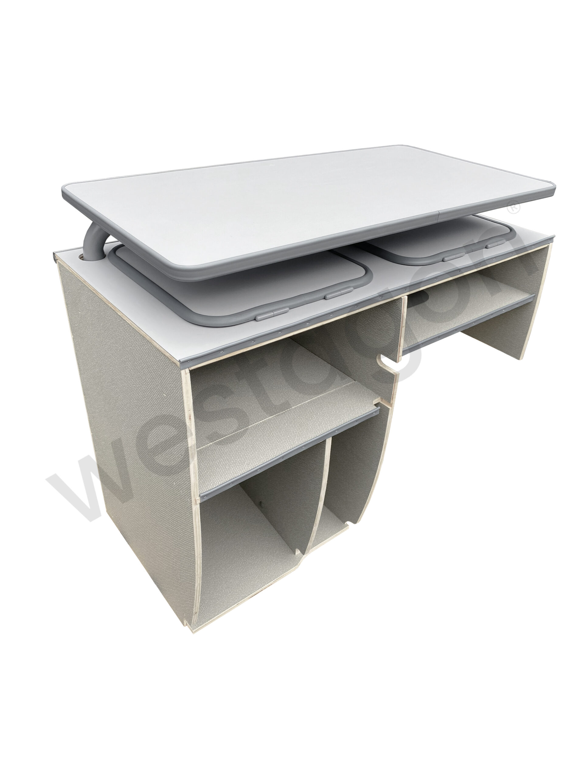 Wassertankschrank grau I für VW T3 WESTFALIA California / Club Joker / Atlantic – Bild 7