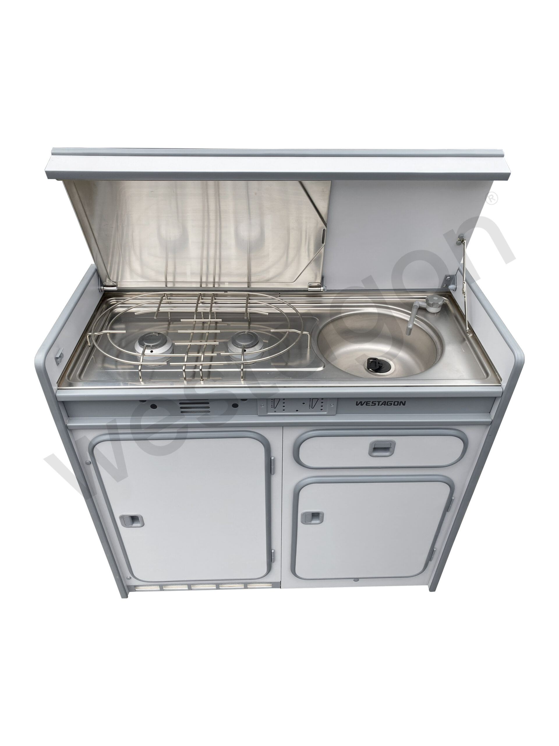 Küchenblock grau I für VW T3 WESTFALIA California / Club Joker / Atlantic – Bild 4