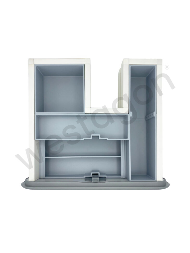 Organizer Besteckschublade grau | für VW T3 WESTFALIA California / Club Joker / Atlantic