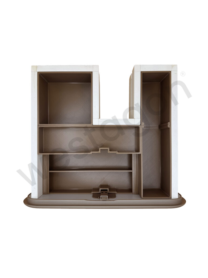 Organizer Besteckschublade groß braun | für VW T3 WESTFALIA Joker / Club Joker