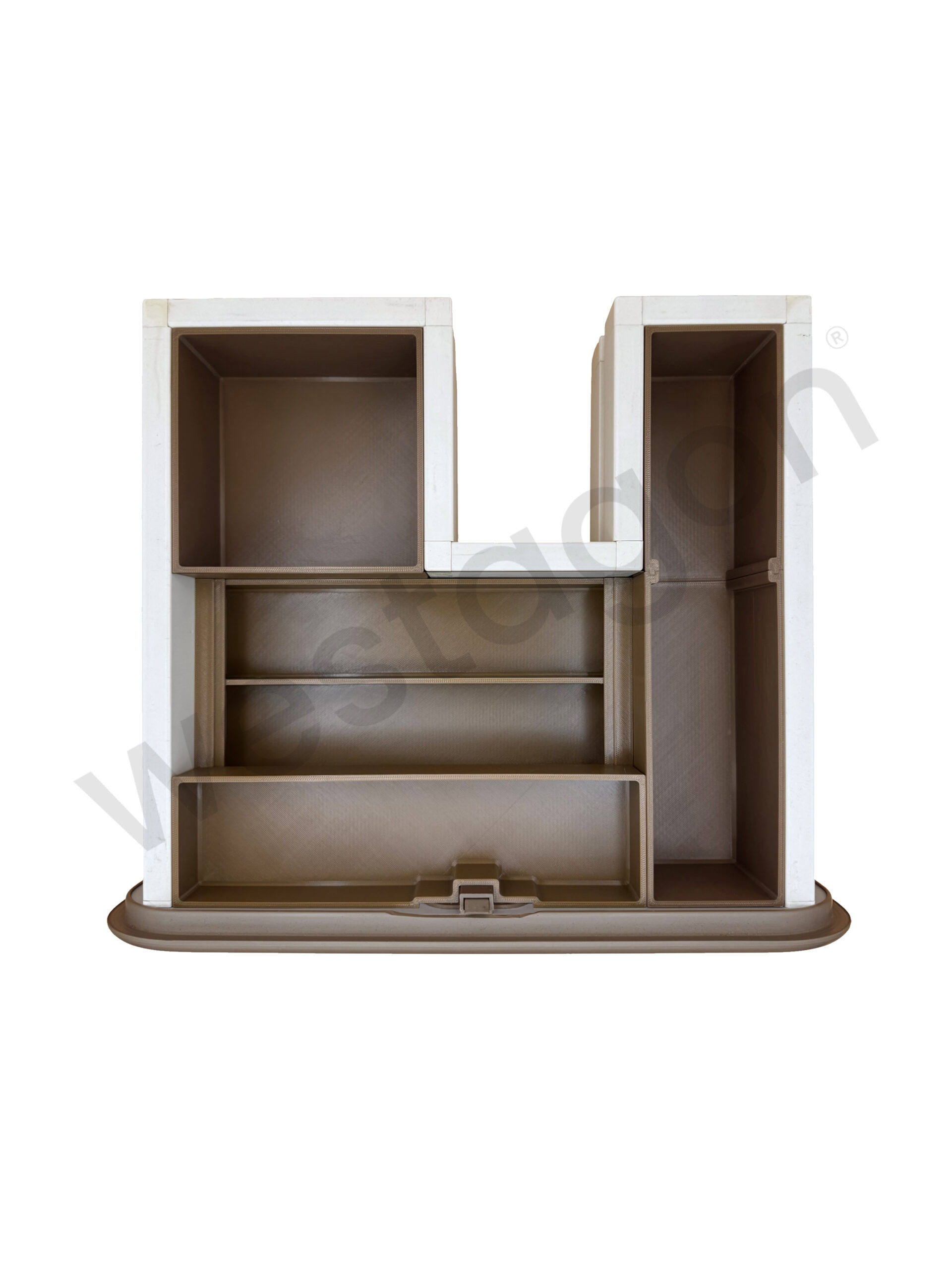 Organizer Besteckschublade groß braun | für VW T3 WESTFALIA Joker / Club Joker – Bild 2