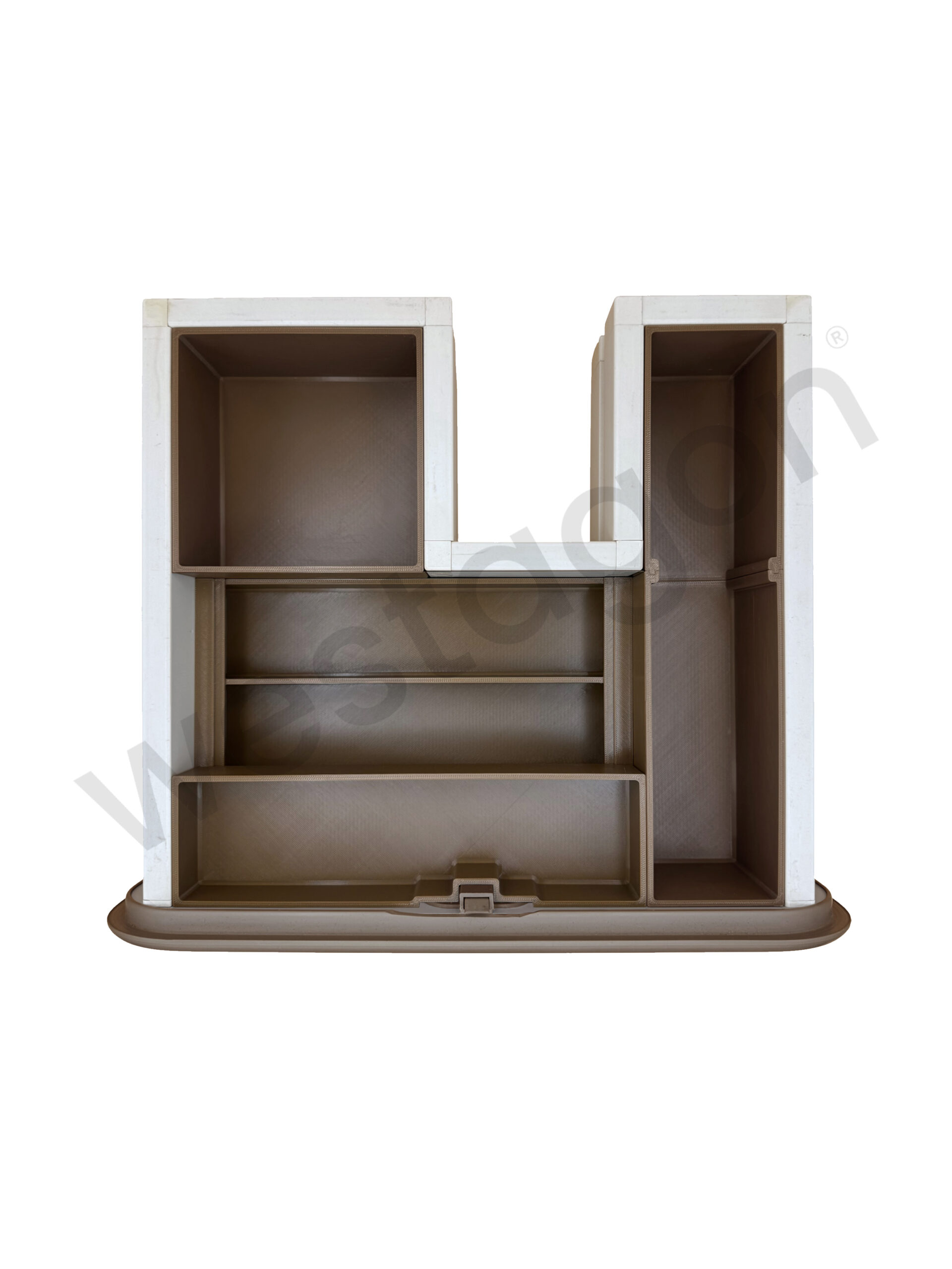 Organizer Besteckschublade groß braun | für VW T3 WESTFALIA Joker / Club Joker