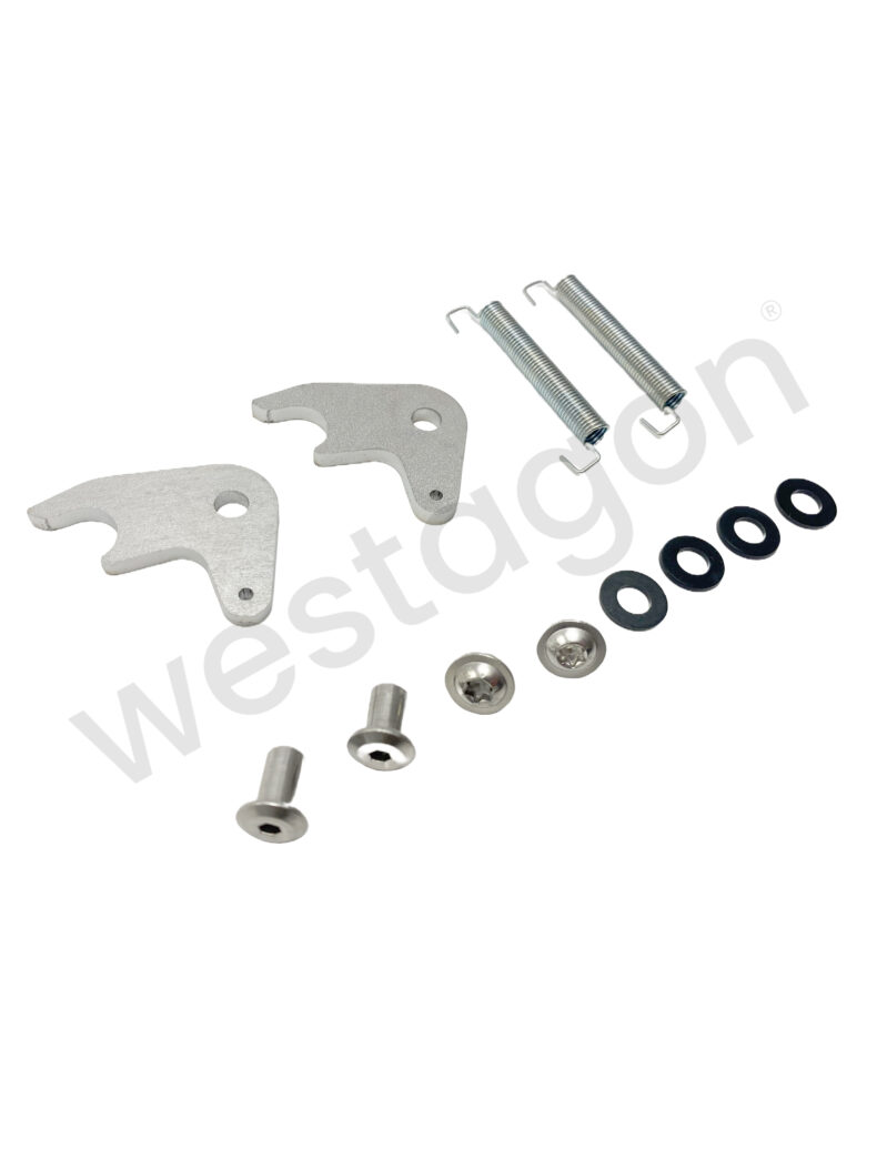 Arretierungsblech für Panorama Funktion Klappbank / Schlafbank / Rücksitzbank |<br> für VW T25 / T3 WESTFALIA Möbel Camping Ausstattung