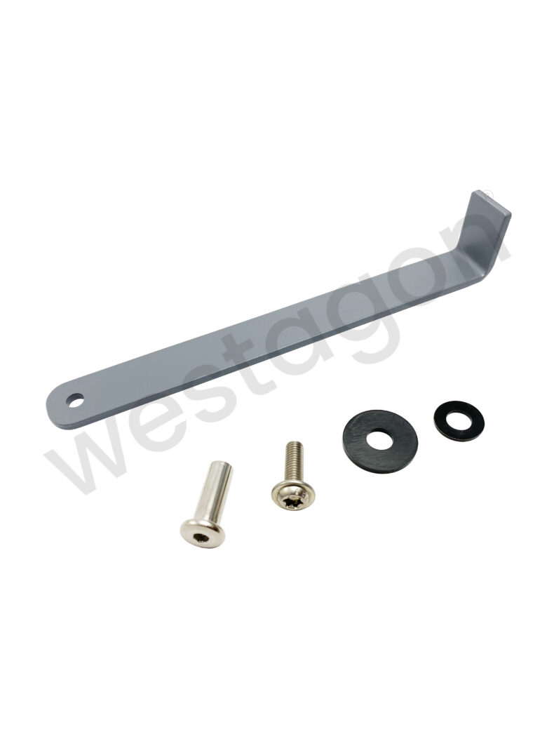 Aufstellstütze für Schlafbank / Klappbank / Rücksitzbank grau |<br> für VW T25 / T3 WESTFALIA Möbel Camping Ausstattung