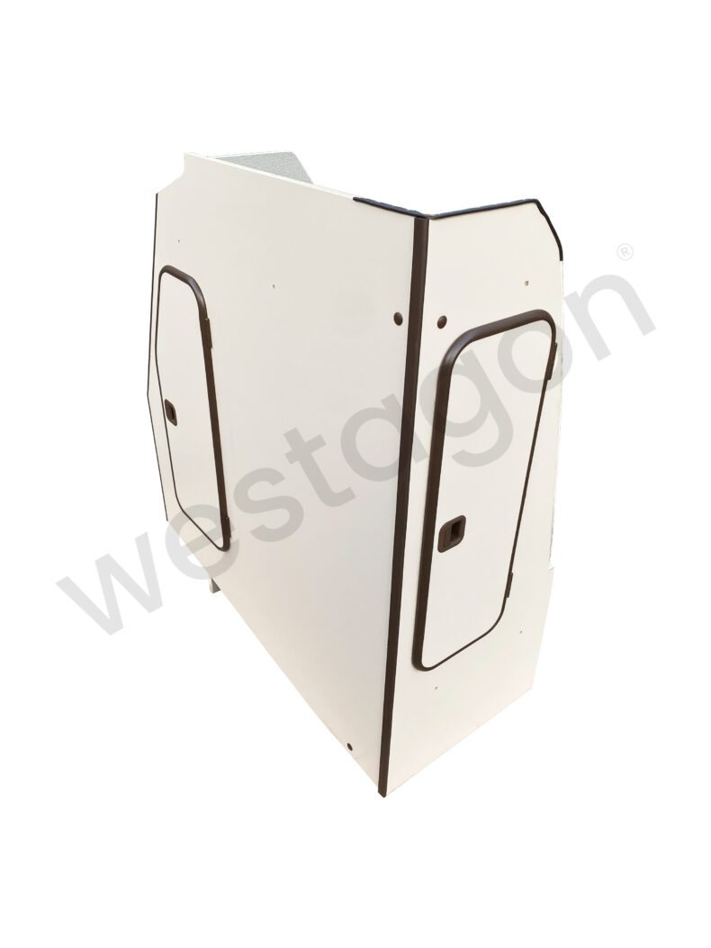 Kleiderschrank vormontiert (braun / beige) | für VW T3 WESTFALIA Club Joker / Joker