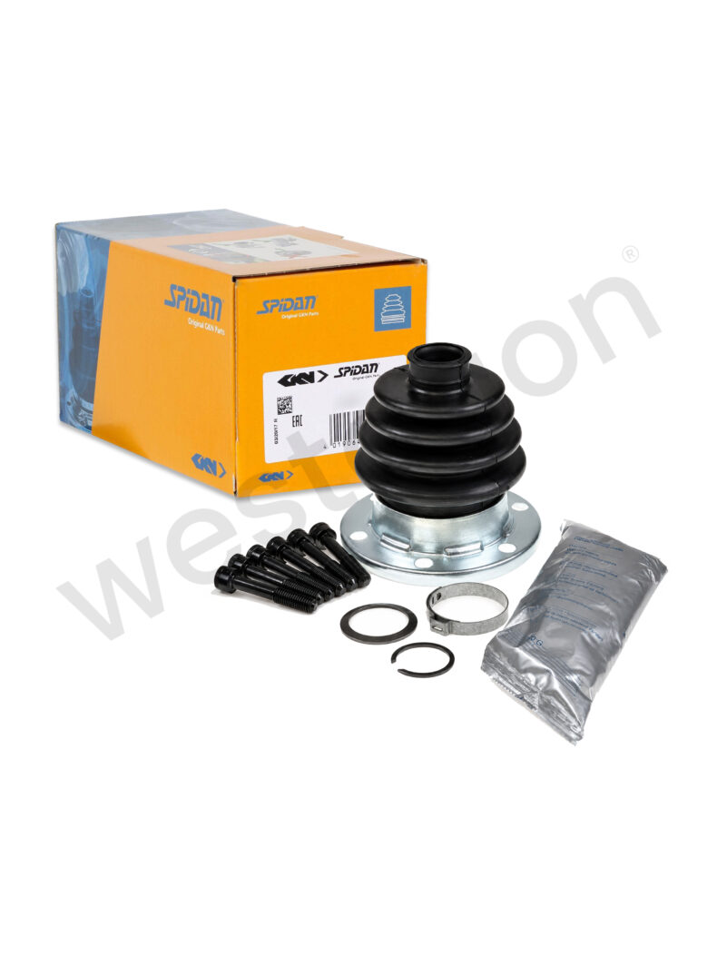 Set: Achsmanschette / Gelenkmanschette SPIDAN | <br> für VW T3 2WD 4WD nicht 16 Zoll