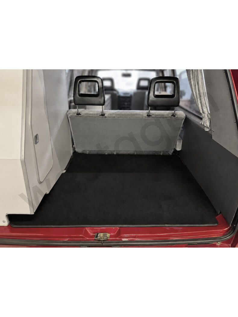 Teppich Kofferaum (schwarz) | für VW T3 WESTFALIA Campingausstattung