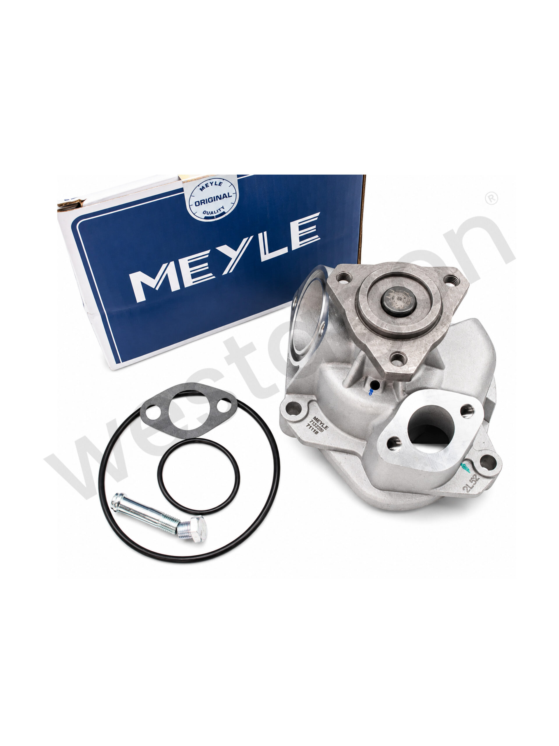 Set: Wasserpumpe für 1.9 und 2.1 Wasserboxer Meyle | <br> für VW T3 2WD 4WD – Bild 2
