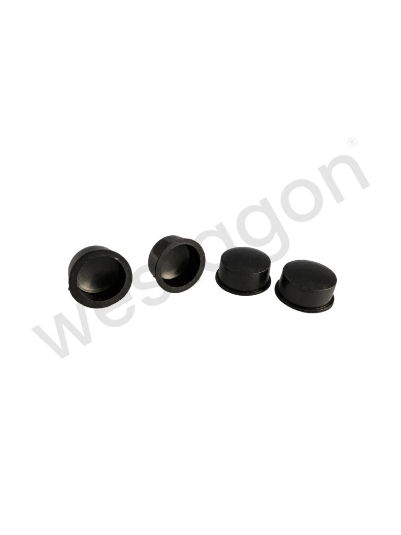 Set: Abdeckkappen für Gurt Befestigungsmutter |<br> für VW T25/ T3 2WD / 4WD