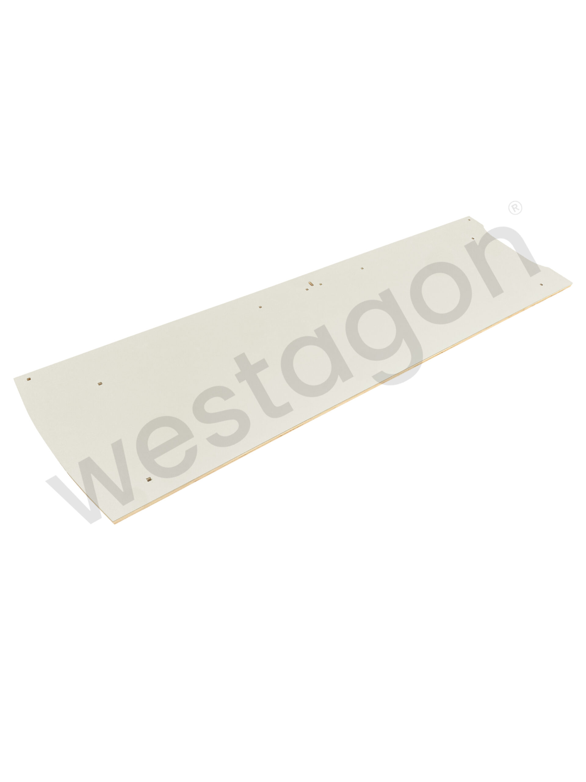 Versenbrett (beige) Blende für Rücksitzbankkasten Klappbank |<br> für VW T3 WESTFALIA Club Joker / Joker – Bild 3